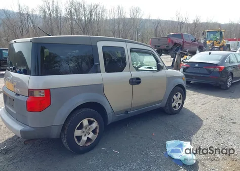 2003 Honda Element Ex from USA, damaged, VIN 5J6YH28513L037627